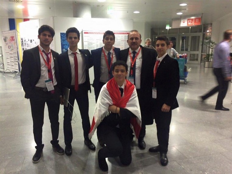 INEA 2015 awards Gold Medal and 2 prizes to young Lebanese team.